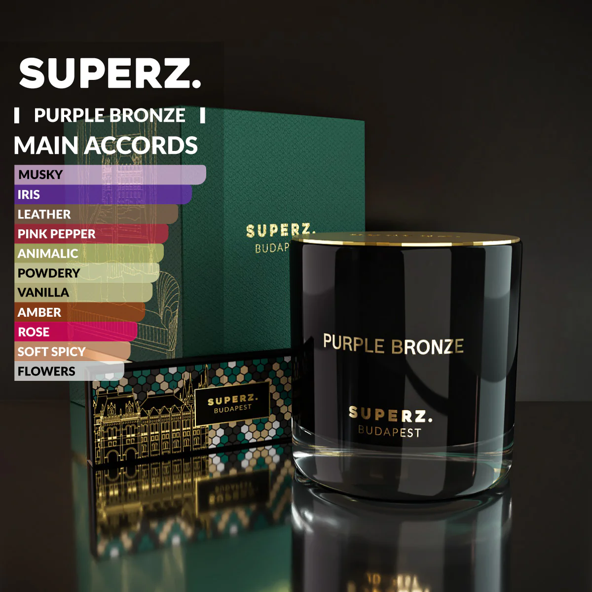 Purple Bronze - Candle - Image 2